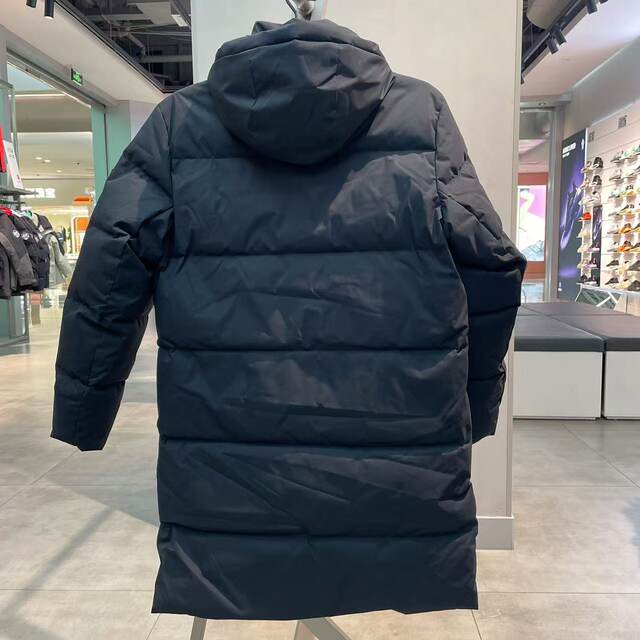 Anta Quick Warm down Mid-Length Windproof down Jacket for Men 2024 Winter Water-Repellent Cotton Coat 152517912