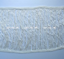 The white bilateral rows of rice must be 19 cm wide artificial ribbon - stream accessories for fabric belly dance