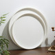 European-style round tray household watering cup simple commercial hotel storage tray fruit snack dessert display tray