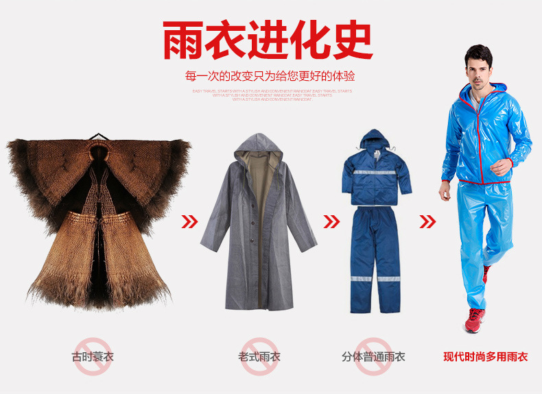 Xe đạp thể thao ngoài trời cưỡi chia áo mưa mưa quần phù hợp với unisex mô hình đi xe đạp mặt trời poncho 2.099 ₫