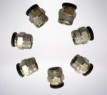 ZYKJ Choo-woo pneumatic boutique black thread straight through quick joint PC4 6 10 12 PC8-02 M5 01