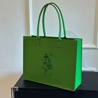 Большой, зеленый, 48×38×15см, делается под заказ, с печатью вашего логотипа