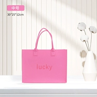 Розовый, 30×25×12см, делается под заказ, с печатью вашего логотипа