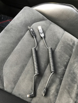 Imported GM mobile phone charging data cable not winding high temperature resistant type-c Apple Android carplay