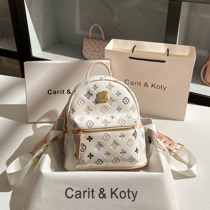 Carit Koty's Popular Colorful Embroidered Backpack for Women in 2026 Is a New Niche Backpack for Class and Commuting Carit Koty's Popular Colorful Embroidered Backpack for Women in 2026 Is a New Niche Backpack for Class and Commuting