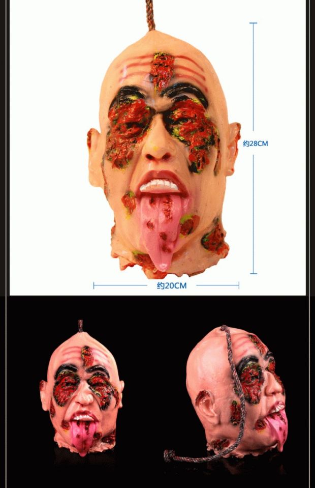 Phong cách mới Lễ hội ma Halloween Halloween Đạo cụ Trang trí ngôi nhà ma ám Đạo cụ khủng bố đa dạng - Sản phẩm Đảng / Magic / Hiệu suất 	phụ kiện cosplay natra	
