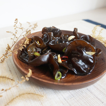 Bassic fungus northeast specialty black fungus special grade Linden fungus meat thick rootless farmhouse home 250g