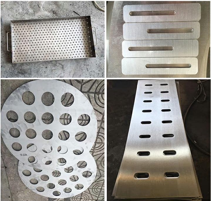 304 201 stainless steel plate laser cutting shape cutting shape cutting bending and punching customization