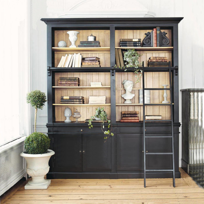 JSM American Solid Wood Bookcase Show Cabinet Bogu Gulf Pastoral Display Cabinet Desk Bookchair Tea Coffee Cabinet