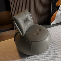 Teacher light and luxurious single sofa chair small family type living room balcony swivel sloth tiger chair home leisure chair