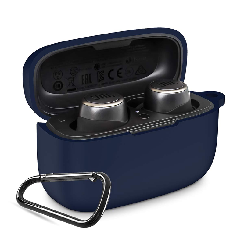 Suitable for Jbl Live 300 Headphones True Tws True Wireless Headphones Charging Case Anti-Lost Shockproof Portable Protective Silicone Shell Storage Bag Suitable for Jbl Live 300 Headphones True Tws True Wireless Headphones Charging Case Anti-Lost Shockproof Portable Protective Silicone Shell Storage Bag