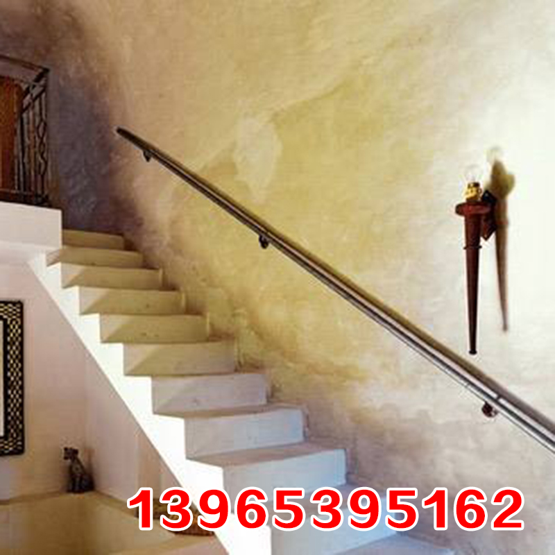 Wuhan Stair handrail European simple modern solid wood handrail railing Attic passage Household indoor corridor handrail