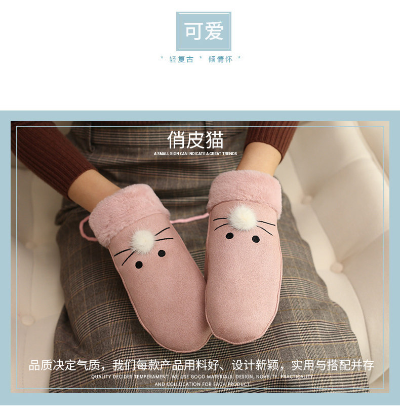 Gants pour femme CHARMING SMILE en Cachemire - Ref 3156148 Image 6