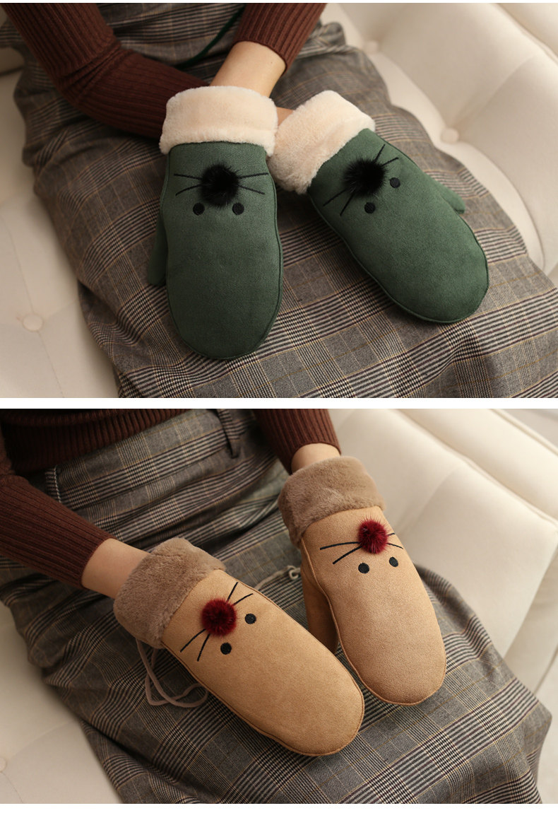 Gants pour femme CHARMING SMILE en Cachemire - Ref 3156148 Image 13