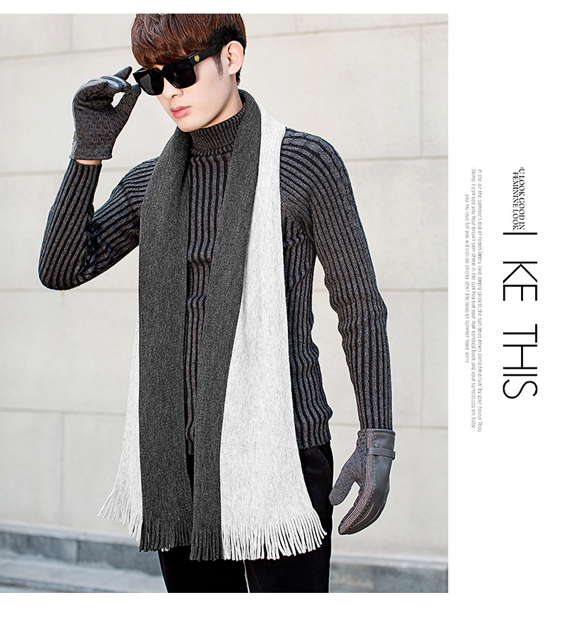 Echarpe pour homme en Cachemire - Ref 3157962 Image 20