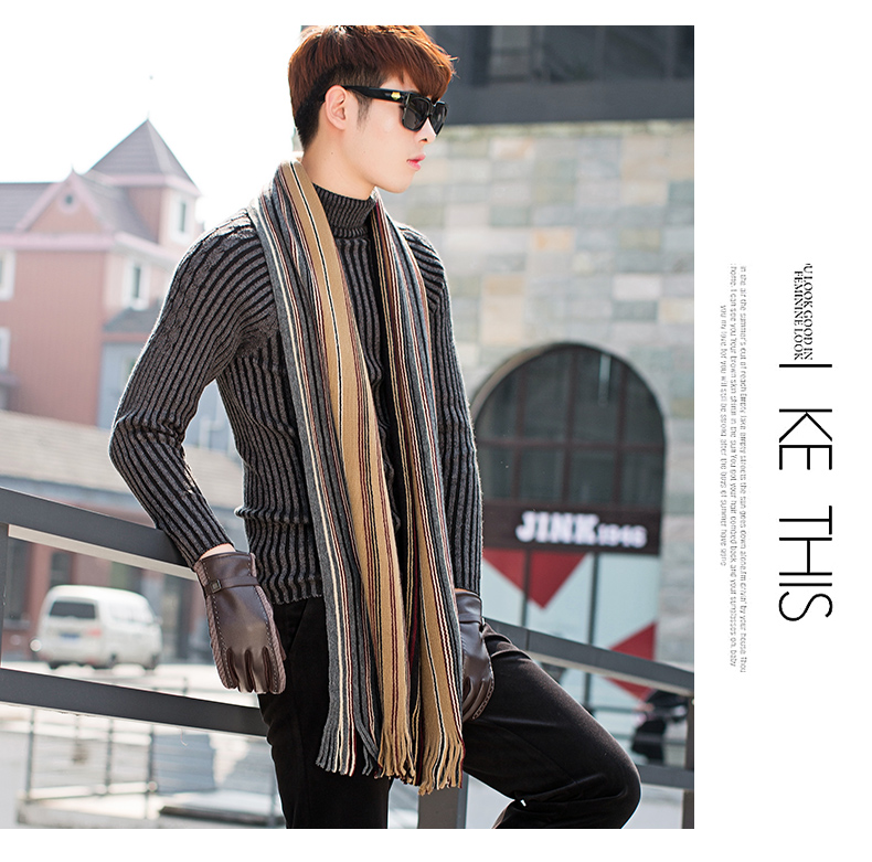 Echarpe pour homme en Cachemire - Ref 3157962 Image 14