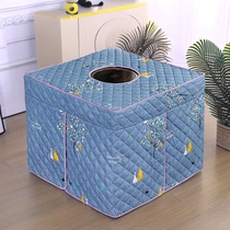 New electric stove cover square electric fire cover grill cover winter thickened fire table cotton cover simple dust cover