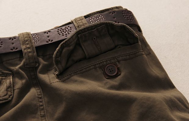 Giải phóng mặt bằng hè 2018 nam cotton mới dụng cụ quần short xu hướng quần ống rộng giản dị quần áo nam
