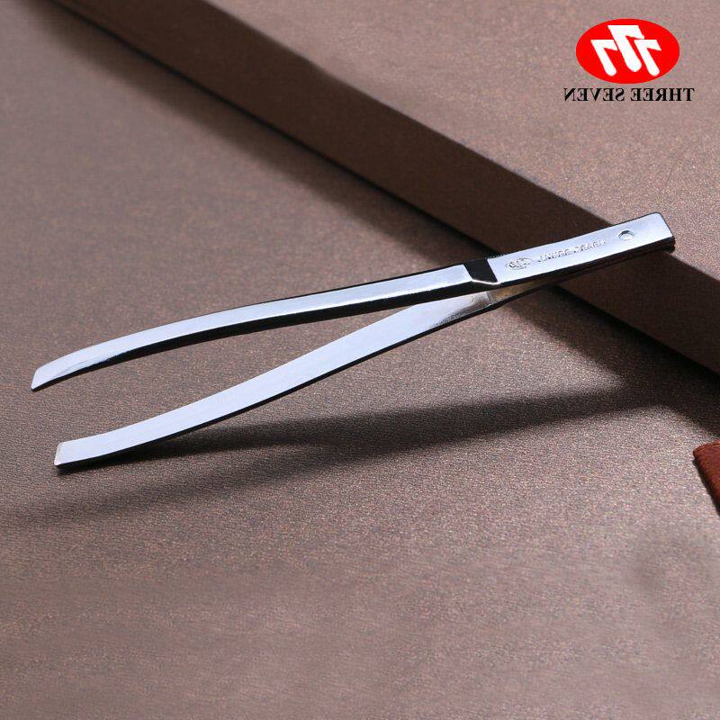 Brow Nip Tweezers Korea 777 Imported Stainless Steel Brow Hair Clip Repair Brow Knife Beauty Tool Plucking Pliers Eyebrow Pliers
