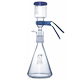 Puruiqi glass sand core filtration filtration device solvent filter vacuum filtration bottle complete set 250 500 1000 2000 3000 5000ml transparent glass chemistry laboratory