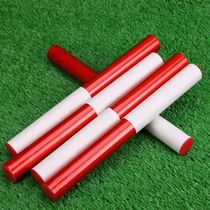 Relay baton PVC track and field competition special transfer 400 meters standard aluminum alloy wooden training high strength and durability