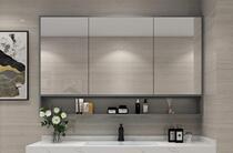 Mirror cabinet hanging wall storage cabinet multi-layer storage rack cabinet bathroom cabinet combination toilet mirror cabinet storage box customization