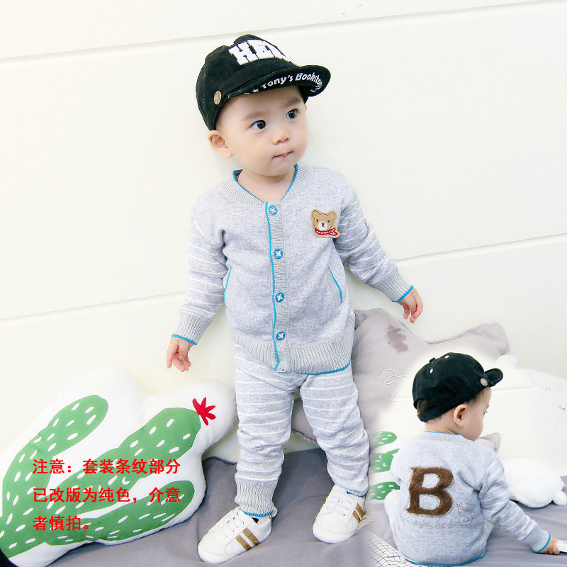 Áo khoác len lông cừu cho bé trai bé gái mùa thu 0-1-2-3 Tuổi bé đặt bé cửa hàng quần áo trẻ em