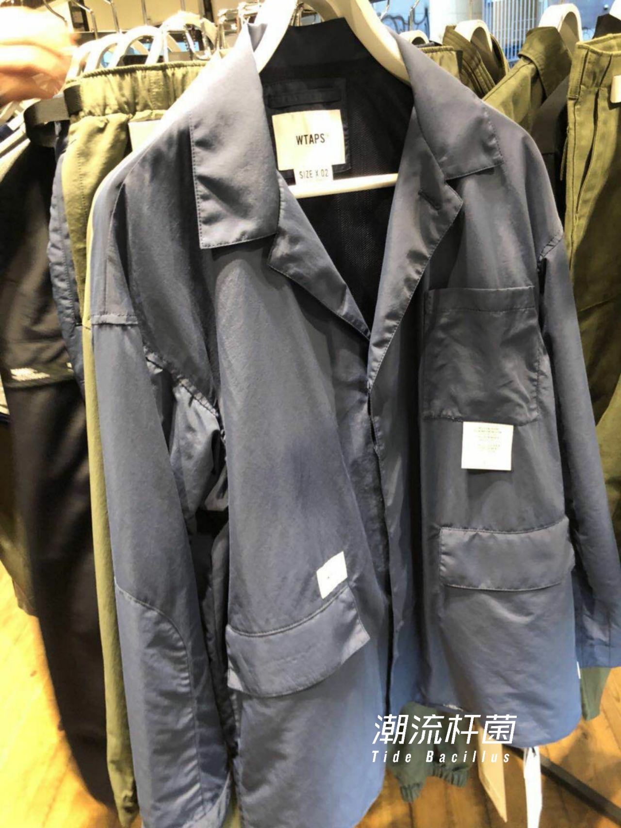 WTAPS WINSOR JACKET NAVY Lサイズ | angeloawards.com