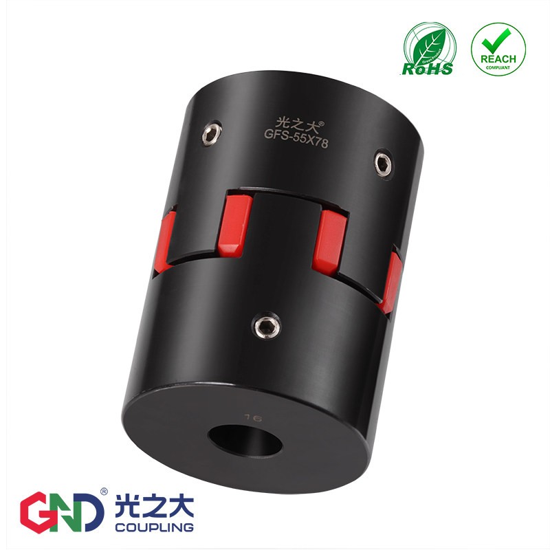 Light large GFS plum blossom coupling large torque stepper servo motor CNC screw lathe elastic coupling