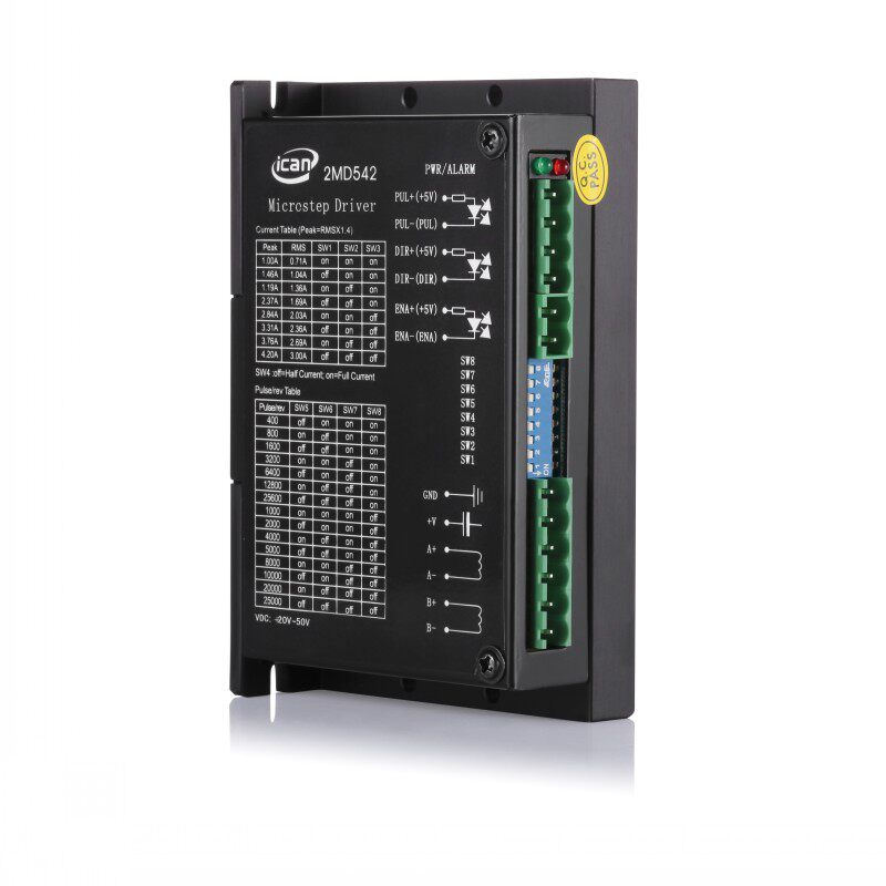 2MD542 digital silent stepping motor driver is suitable for 57 series motor light transmission