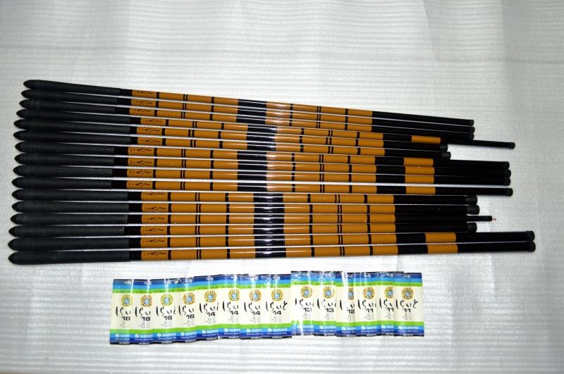 Japanese system SHIMANO Jubilee Transparent fiberglass vibrating out of pole