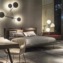 Arketipo with the same style minimalist Pibu dual bedroom 1 8m size bed Nordic loft retro French