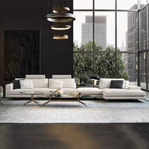 Mondrian Living Room Corner Fabric Sofa Combination Modern Simple Italian Minimalist Furniture Large Apartment