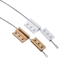 Door and window broken bridge aluminum alloy hardware accessories European standard 23 slot casement window anti-falling rope free of punching safety anti-falling