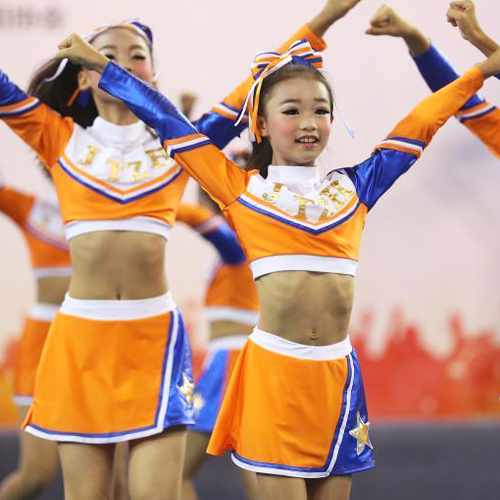 Custom-made student cheerleading clothing cheerleading competition clothing competitive aerobics clothing dance performance performance clothing new products