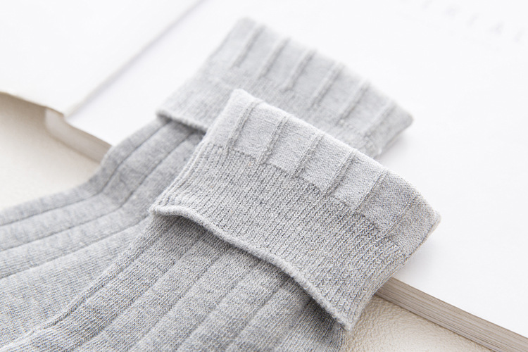 6 đôi vớ cotton màu kinh doanh vớ nam vớ sọc retro vớ cotton thường vớ trong vớ cotton ống tất lười nam