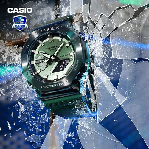 卡西欧 Casio, металлические мужские часы подходит для мужчин и женщин, водонепроницаемые женские часы