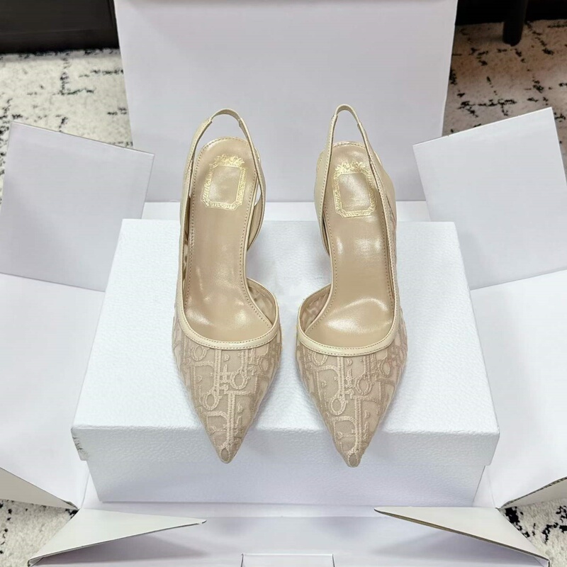 Fairy-Style Lace Pointed-Toe Backless Sandals for Women, Size 26, Korean Version, Versatile Socialite Style, Genuine Leather High Heels, Satin Wedding Shoes, Single Shoes Fairy-Style Lace Pointed-Toe Backless Sandals for Women, Size 26, Korean Version, Versatile Socialite Style, Genuine Leather High Heels, Satin Wedding Shoes, Single Shoes