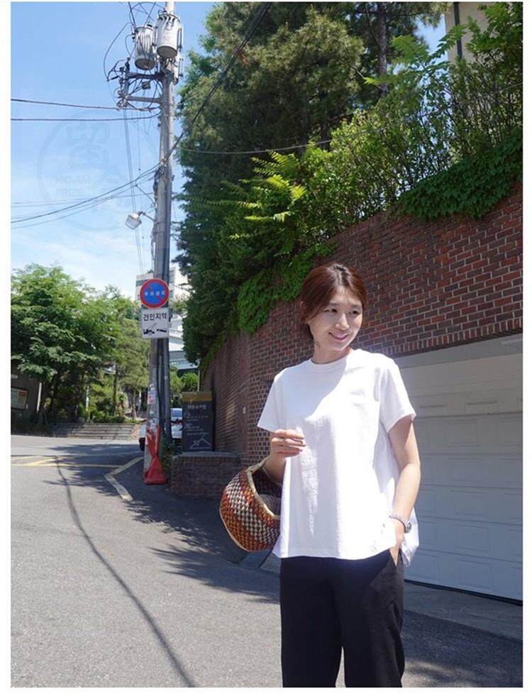 товар из китая None (Ins Super Hot T-shirt Women's Short Sleeved Summer Clothes