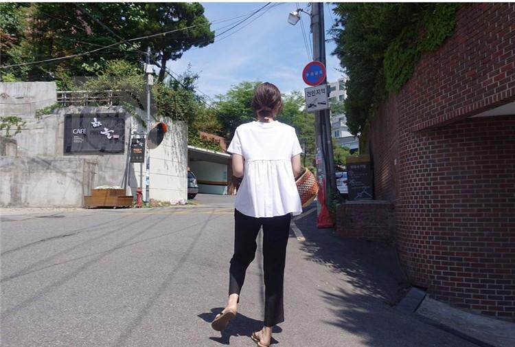 товар из китая None (Ins Super Hot T-shirt Women's Short Sleeved Summer Clothes