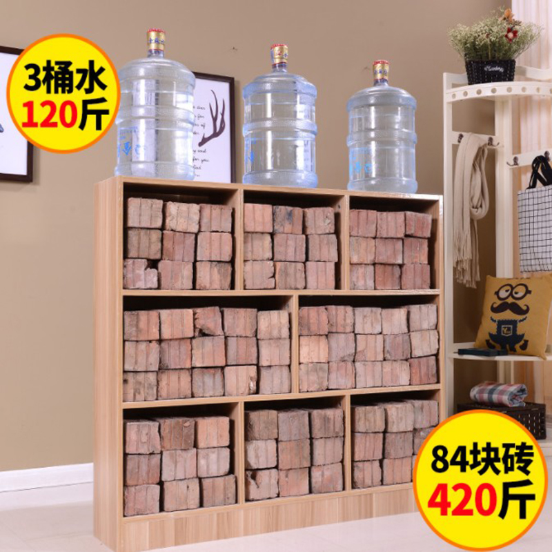 Children's bookcase storage cabinets Shelf Wood Free Combined Bookcase Display Cabinet Economy Type Landing Student Bookshelves