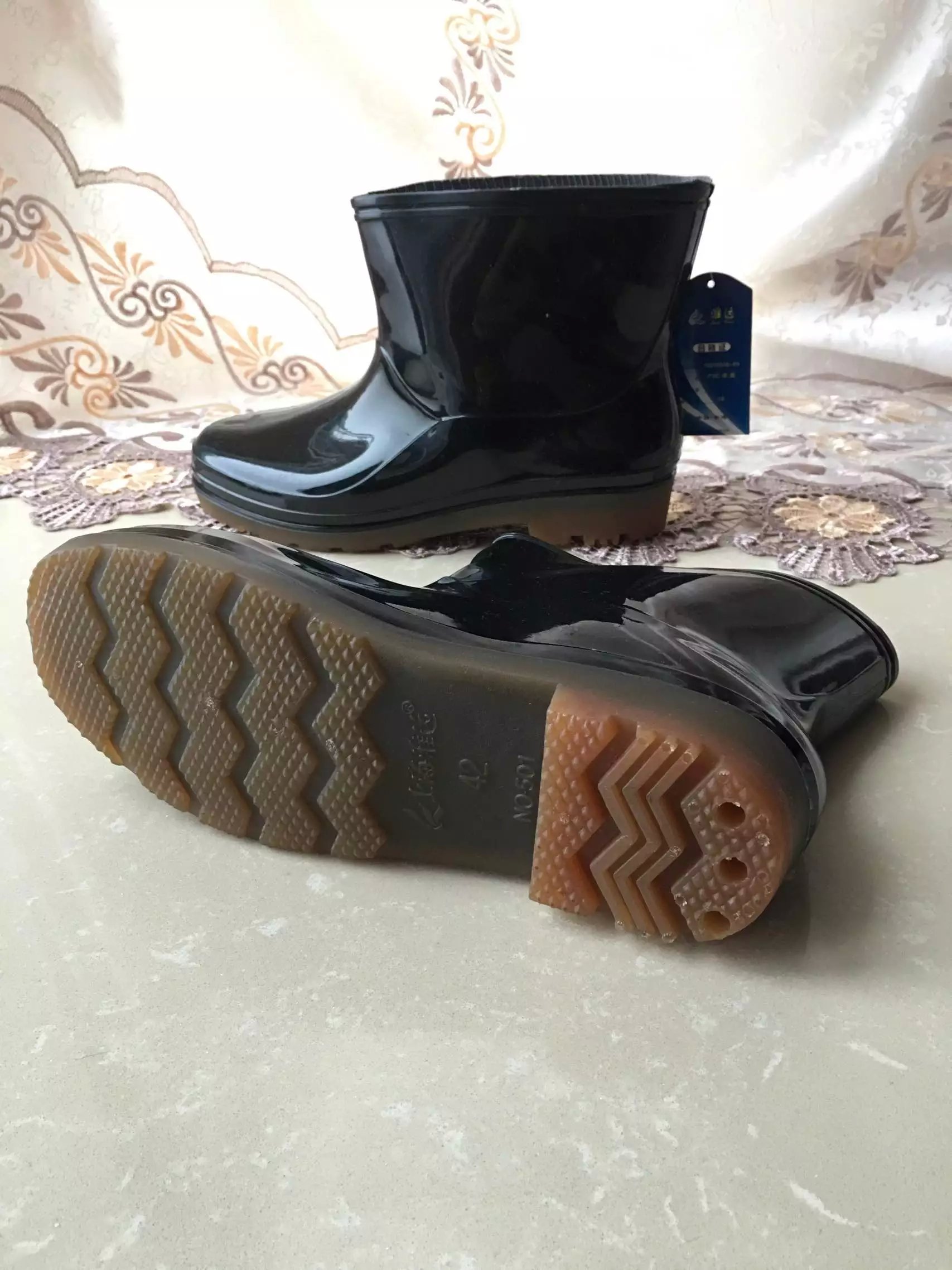 Chaussures - bottes caoutchouc homme - semelle tendon - Ref 965538 Image 11