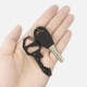 Jiyoushe/Multi-function combination EDC tool bottle opener keychain car key pendant express unboxing artifact