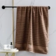 Кофейное банное полотенце, 70x, 140см