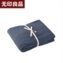 tấm bông dệt kim Muji mảnh duy nhất vững chắc của bông cotton giường Tenjiku bông Li 1,5 / 1,8 m giường bông - Trang bị Covers ga chun trải giường	