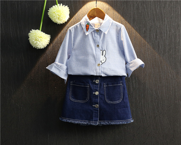 Chemise fille à manche longue - Ref 2088785 Image 14