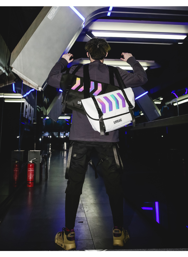 Bánh bao đường phố Nhật Bản cặp vợ chồng retro Túi Messenger công suất lớn túi đeo vai nam hoang dã thẻ chéo túi thủy triều - Túi của con người túi xách nữ gucci