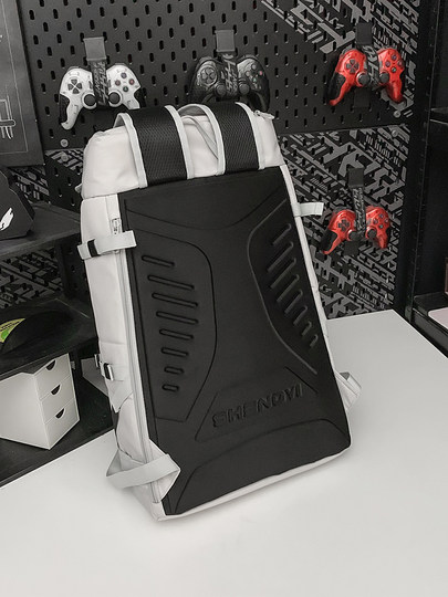 Trendy brand large-capacity travel bag personalized sports skateboard backpack short-distance business trip backpack college student school bag