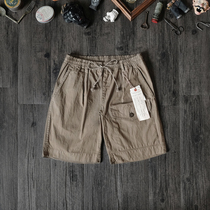 Spot GypsySons Japanese Khakie lace-up shorts elastic retro hippie outdoor mountain