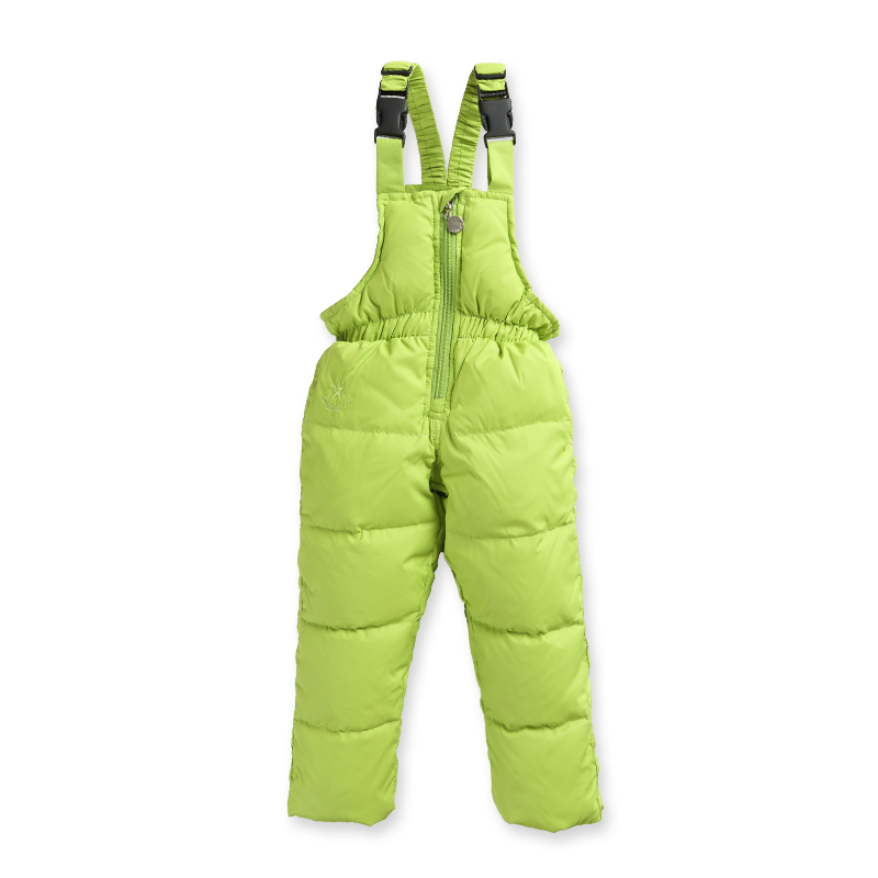 Breaking Yard Clear Cabin Children's Down Pants Boy Outside Wearing Girl Thickening Ski Suit Pants Baby Pants High Waist Winter